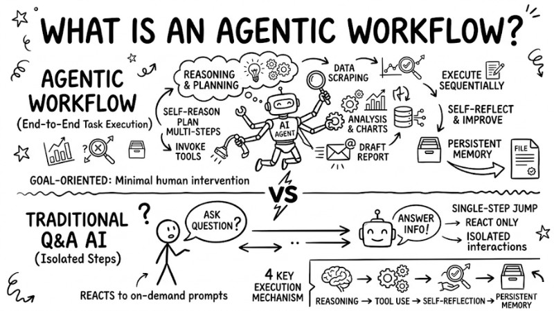 What is Agentic Workflow? Autonomous AI Solutions for Enterprise