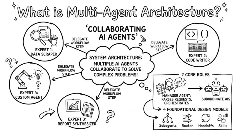 Multi-Agent Architecture: 4 Core Models and Practical Applications