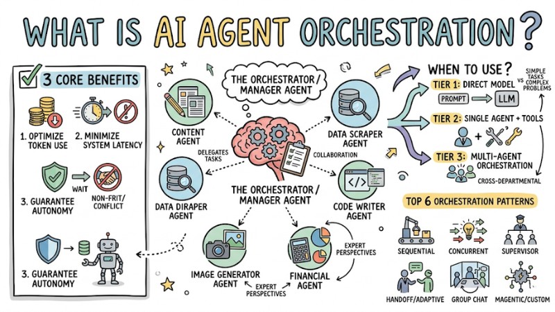 AI Agent Orchestration: 6 Optimal System Design Patterns