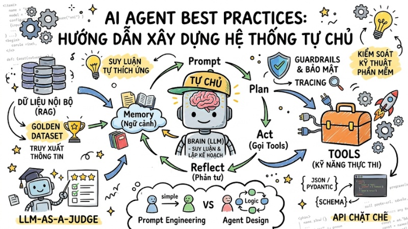 AI Agent Best Practices: Hướng dẫn xây dựng hệ thống tự chủ