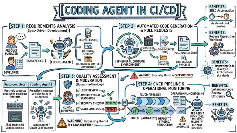 Coding Agent in CI/CD: Comprehensive Integration and Security Guide