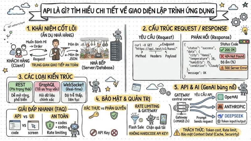 API là gì? Tìm hiểu chi tiết về Giao diện lập trình ứng dụng