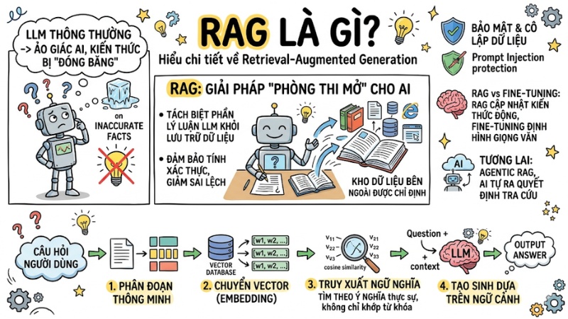 RAG là gì? Tìm hiểu chi tiết về Retrieval-Augmented Generation