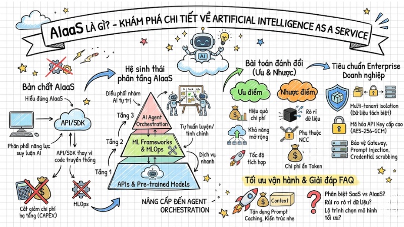 AIaaS là gì? Tìm hiểu chi tiết về Artificial Intelligence as a Service