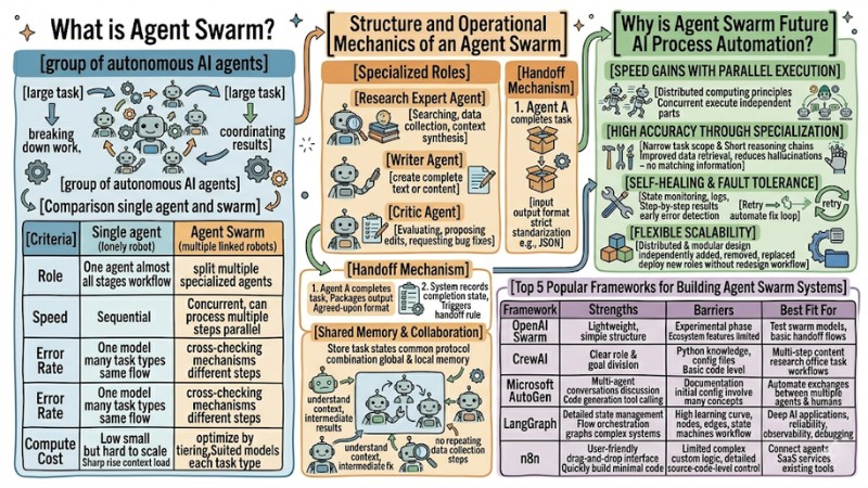 What is Agent Swarm? How Agent Swarm Automates Workflows
