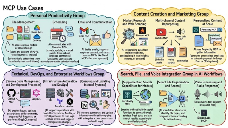 MCP Use Cases: Solutions for Connecting AI to All Enterprise Data