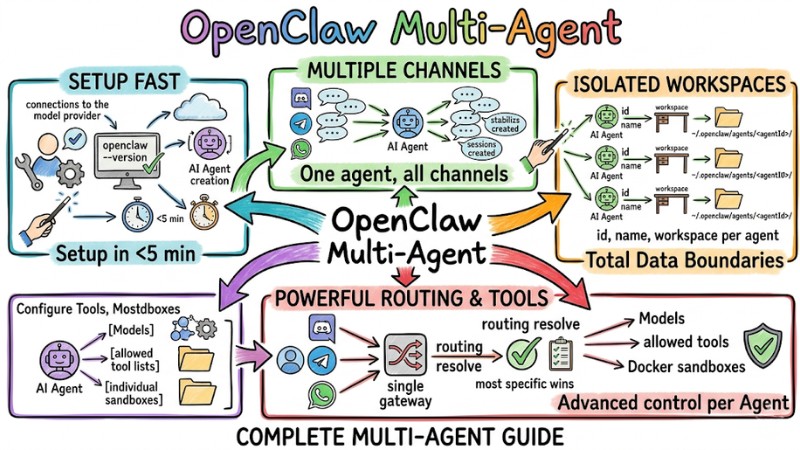 Detailed Guide to Deploying a Multi-Agent System in OpenClaw