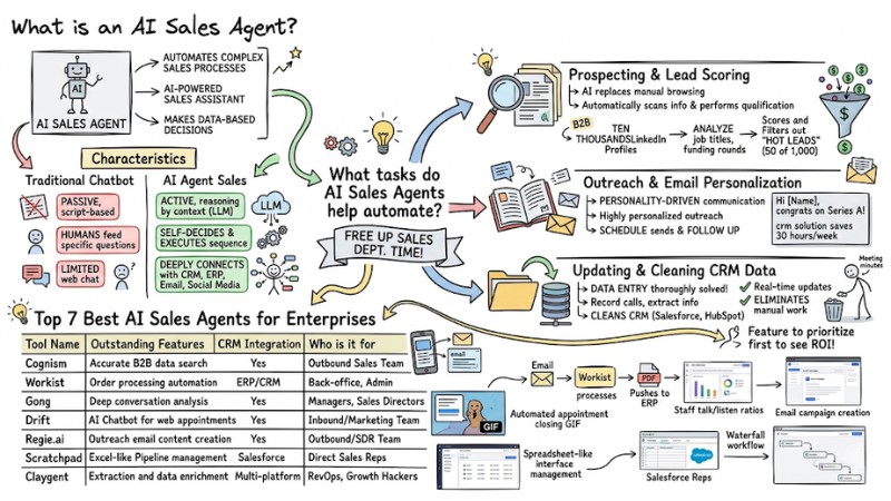 What is an AI Sales Agent? Comparing AI Sales Agents vs. Chatbots