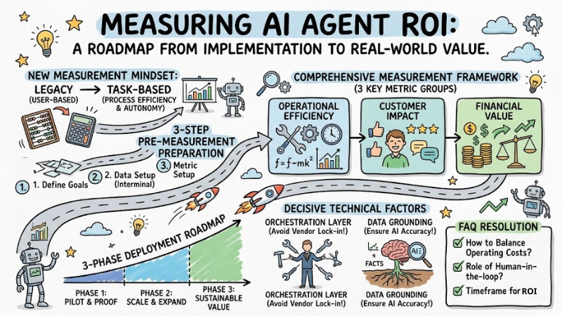 Measuring AI Agent ROI: A roadmap from implementation to real-world value