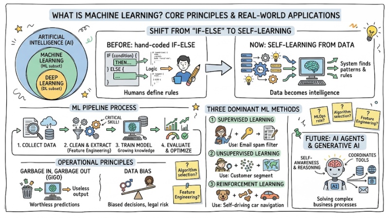 What Is Machine Learning? Core Principles and Real-World Applications