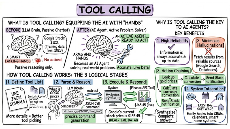 What is Tool Calling? How to turn AI into a true action-taking assistant