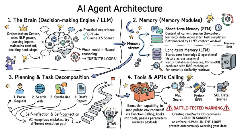 AI Agent Architecture: A Comprehensive Developer's Guide